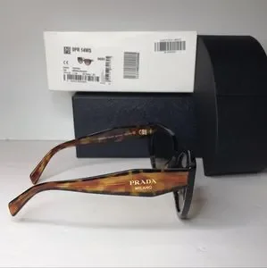 Authentic New PR14WS 2AU6S1 Prada Women\'s Oversized Rounded Cat Eye Sunglasses Prada | Accessories | Authentic New Pr4ws 2au6s1 Prada  main image 2